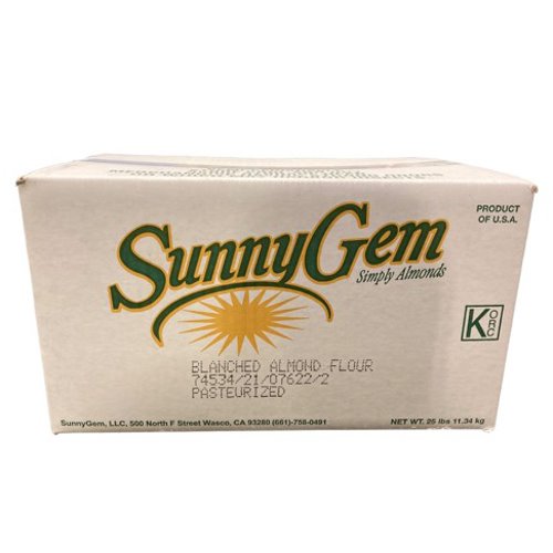 Wholesale Sunny Gem Fine Almond Blanched Flour 25lb- Bulk