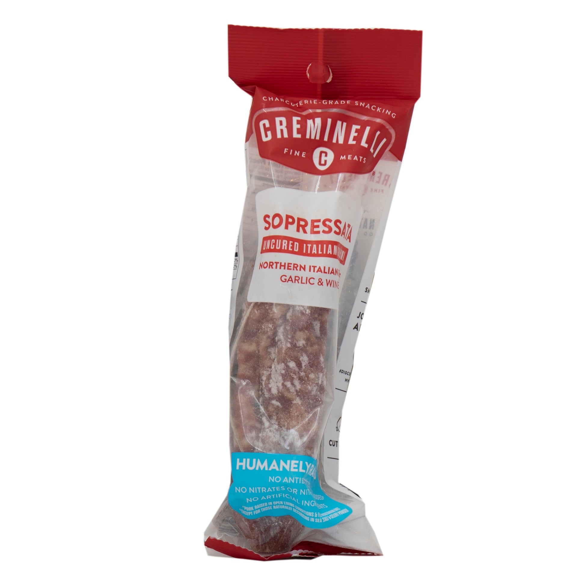 Wholesale Creminelli Fine Meat Soppressata Salami 5.5oz- Bulk