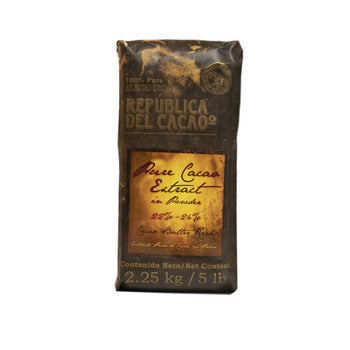 Wholesale Republica Del Cacao Dutch Process 22-24% Cocoa Powder 5lb- Bulk