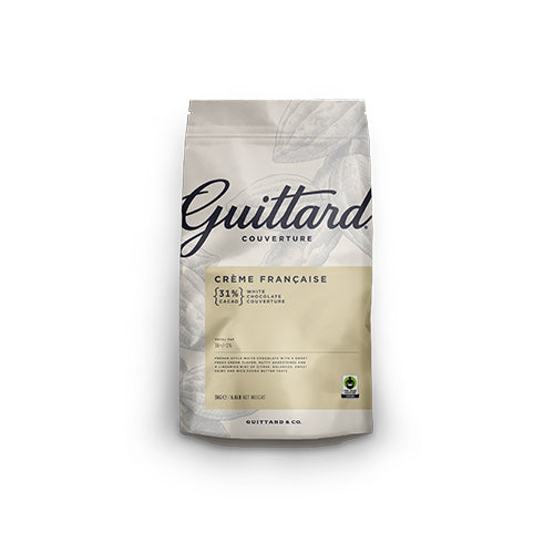 Wholesale Guittard Chocolate Creme Francaise 31% White 3kg- Bulk