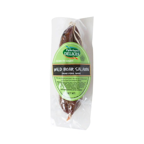 Wholesale Fabrique Delices Wild Boar Salami 6oz- Bulk