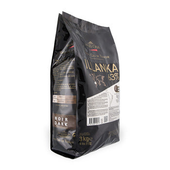 Wholesale Valrhona 63% Illanka Dark Chocolate- Single Origin Peru 3kg- Bulk