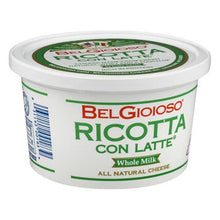 Wholesale Belgioioso Whole Milk Ricotta Con Latte 5lb- Bulk
