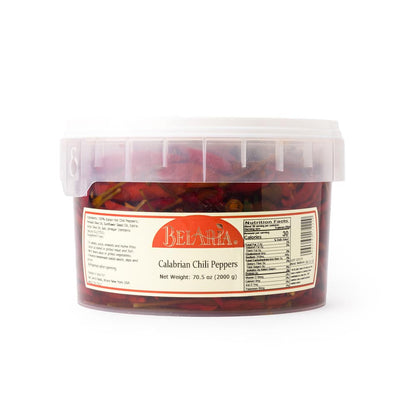 Wholesale BelAria Calabrian Hot Chili Peppers 2kg- Bulk