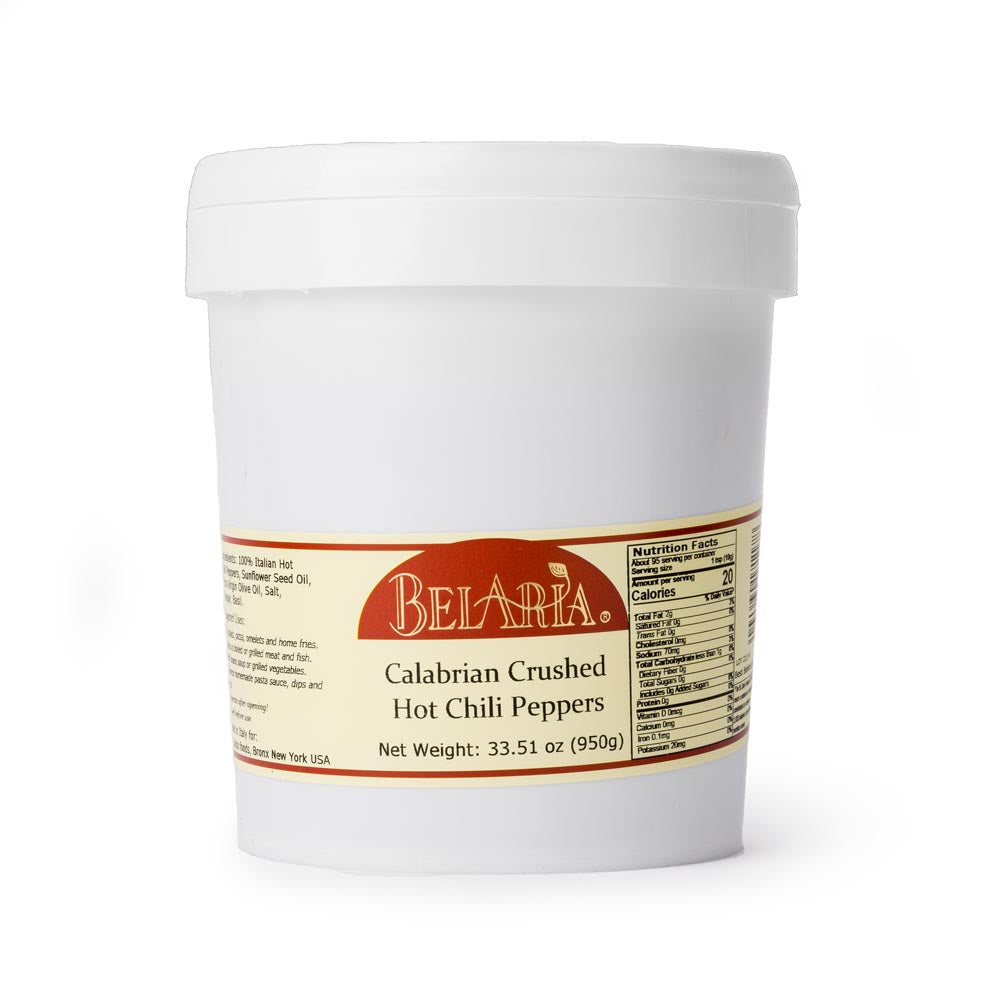 Wholesale Muttenberg Pureed, Crushed, Calabrian Peppers- Bulk