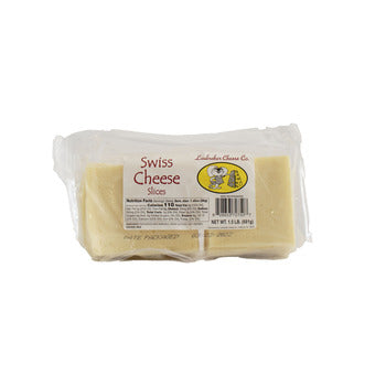 Wholesale Laubscher Swiss Sliced 1.5lb- Bulk