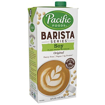 Wholesale Pacific Foods Barista Soy Milk Quart 32oz- Bulk
