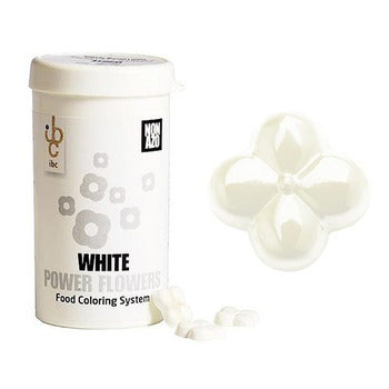 Wholesale Barry Callebaut Power Flowers - White - Cocoa Butter - Non Azo- Bulk