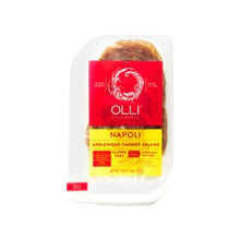 Wholesale Olli Salumeria Applewood Smoke Napoli Salami Sliced 4oz- Bulk
