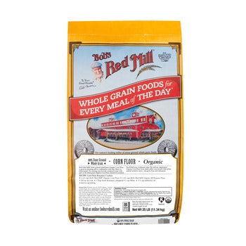 Wholesale Bob's Red Mill Organic Corn Flour 25lb- Bulk