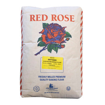 Wholesale Red Rose Artisan Flour 50lb- Bulk