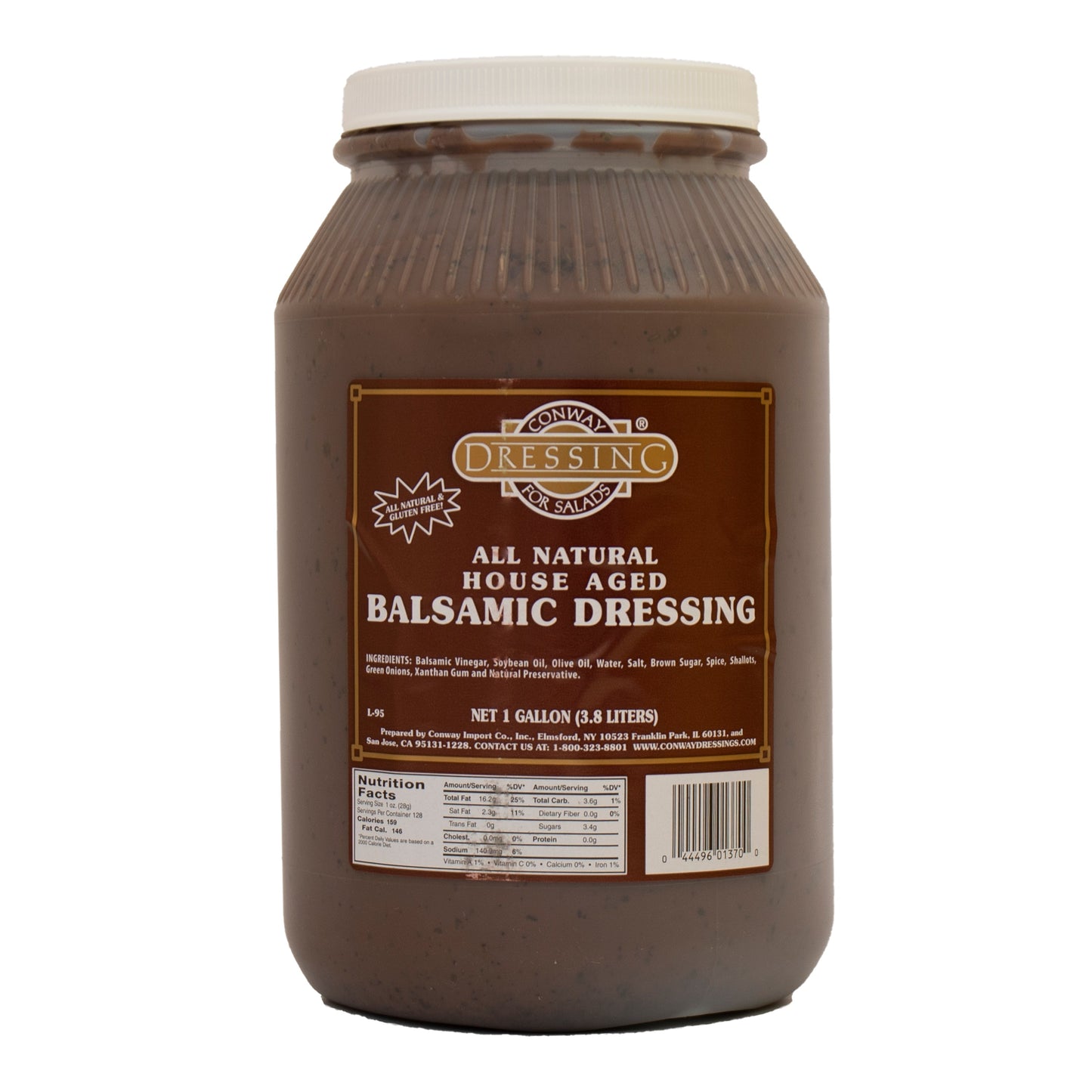 Wholesale Conway Dressing All Natural Aged Balsamic Dressing 1gal- Bulk