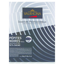 Wholesale Valrhona 52% Dark Chocolate Chips 7500 Count 6kg- Bulk