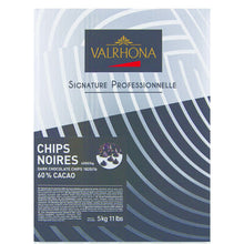 Wholesale Valrhona 60% Dark Chocolate Chips 4000 Count 5kg- Bulk
