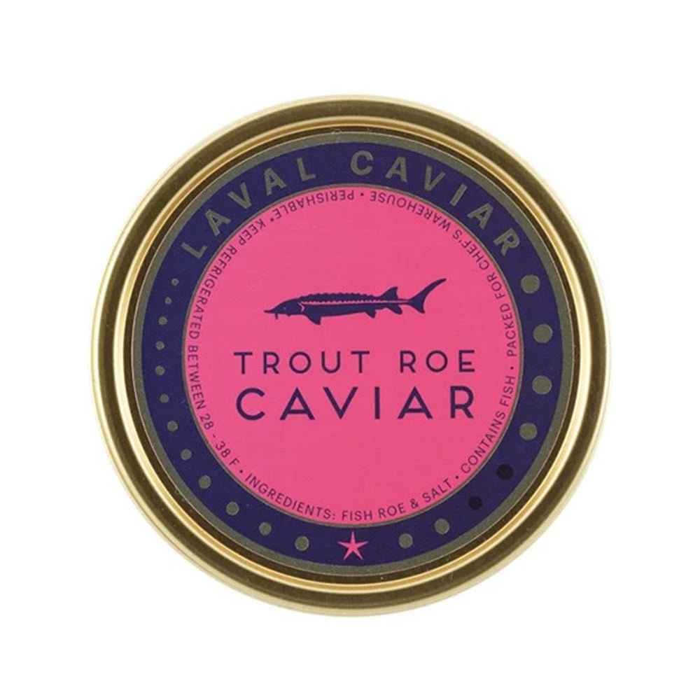 Wholesale Sasanian Smoked Trout Caviar 16oz- Bulk