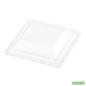 Wholesale Restaurantware Square Clear Plastic Lid - Fits Bonito Cup - 1.8" X 1.8" X 0.5"- Bulk