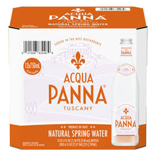 Wholesale Acqua Panna Water Natural Spring Glass Bottle- Bulk