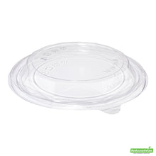 Wholesale Restaurantware Basic Nature Round Clear Pla Plastic Lid - Fits 24 and 32 Oz to Go Bowls, Compostable- Bulk