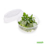 Wholesale Restaurantware Basic Nature Round Clear Pla Plastic Dome Lid - Fits to Go Deli Container, Compostable- Bulk