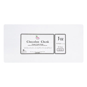 Wholesale Maui Foods Choc Chunk Cookie Dough Rtb 3oz- Bulk