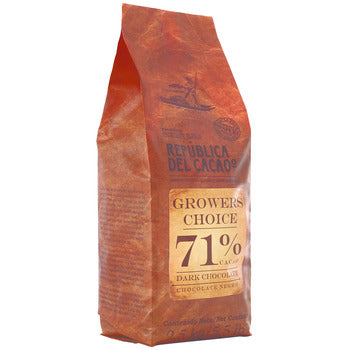 Wholesale Republica Del Cacao Product Title Should Read Republica Del Cacao Grower's Choice 71% Dark Chocolate 16.5lb- Bulk