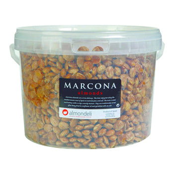 Wholesale Almondeli Whole Dry Roasted and Salted Marcona Almonds 2.3kg- Bulk