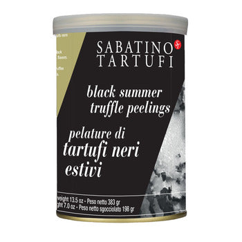 Wholesale Sabatino Peelings of Black Summer Truffles 8.8oz- Bulk