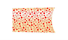 Wholesale Varda Trans Sheet Red Mini Hearts- Bulk