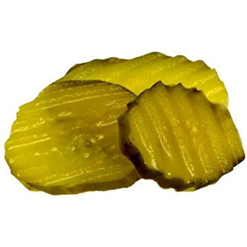 Wholesale United Pickle 1/8" Thick Crinkle Cut Pickle Chip- Bulk