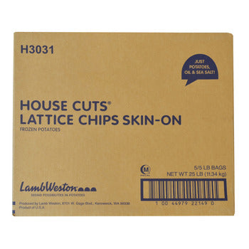 Wholesale Lamb Weston Lattice French Fries 5lb- Bulk
