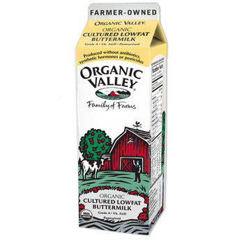 Wholesale Organic Valley Organic 1% Low Fat Buttermilk 32oz- Bulk