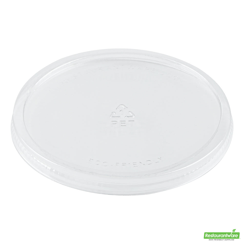 Wholesale Restaurantware Round Clear Plastic Lid - Fits 7 Oz Salad Bowl- Bulk