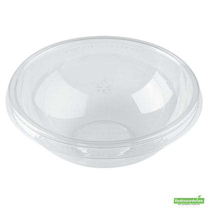 Wholesale Restaurantware Round Clear Plastic Lid - Fits 7 Oz Salad Bowl- Bulk