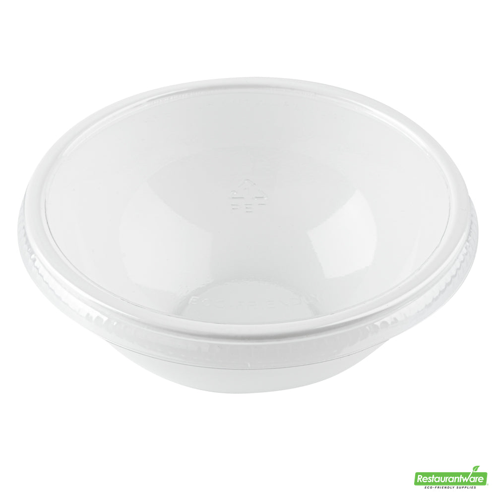Wholesale Restaurantware Round Clear Plastic Lid - Fits 18 Oz Salad Bowl- Bulk