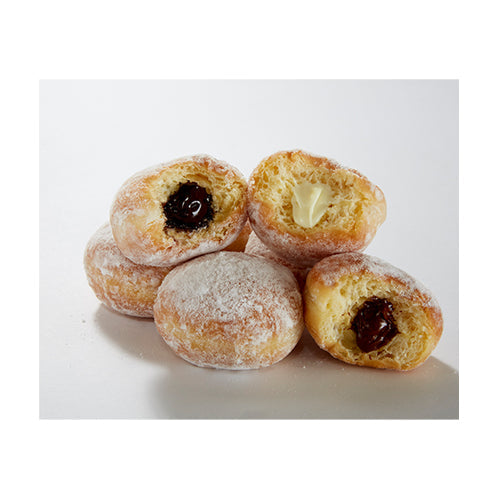 Wholesale Mademoiselle Desserts Trio Chocolate Filled Beignet- Bulk