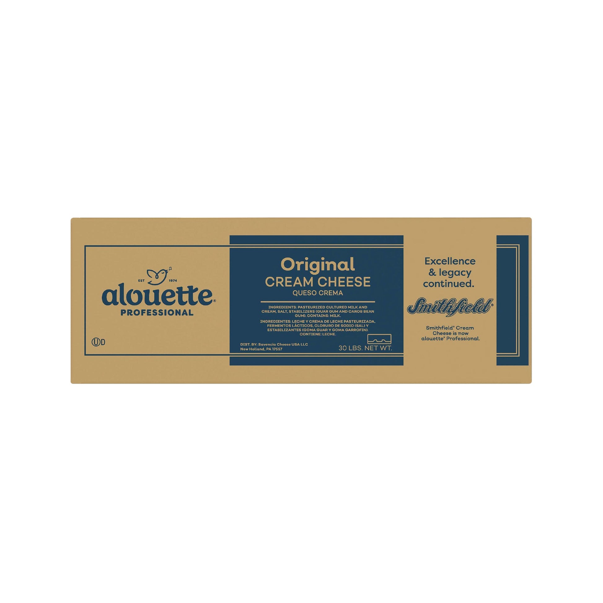 Wholesale Alouette Professional Cream Cheese Bulk 30lb- Bulk
