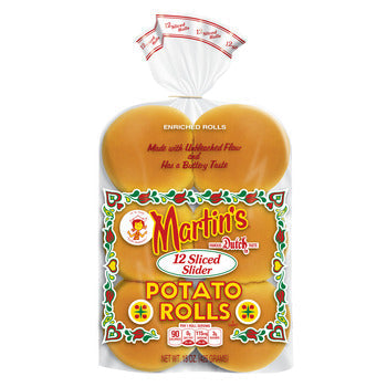 Wholesale Martin's Bread Rolls Mart Potato Slider- Bulk