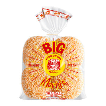 Wholesale Martin's Seeded White Bread Roll, 3.75"- Bulk