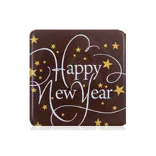 Wholesale Leman Happy New Year Dark Chocolate Square- Bulk
