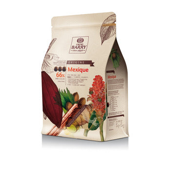 Wholesale Cacao Barry 66% Mexican Dark Chocolate 2.5kg- Bulk