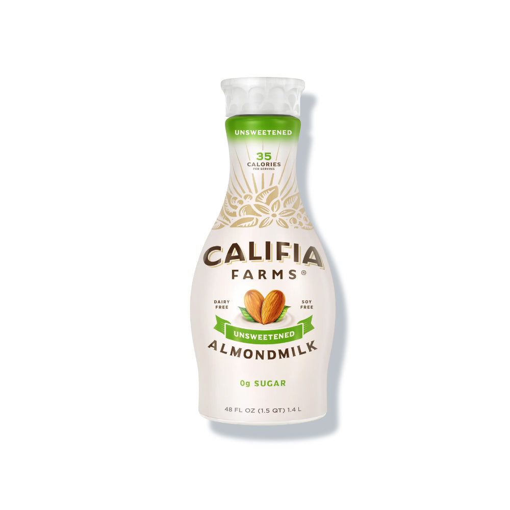 Wholesale Califia Farms Unsweetened Almond Milk 48oz- Bulk