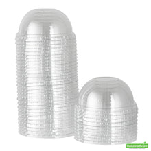 Wholesale Restaurantware Coppetta Round Clear Plastic To Go Cup Dome Lid - Fits 5 oz- Bulk