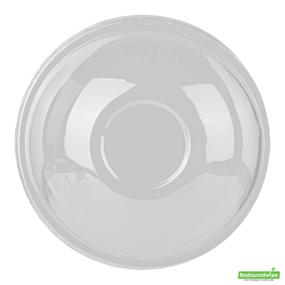 Wholesale Restaurantware Coppetta Round Clear Plastic to Go Cup Dome Lid - Fits 8 Oz- Bulk