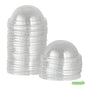 Wholesale Restaurantware Coppetta Round Clear Plastic To Go Cup Dome Lid - Fits 12 oz- Bulk