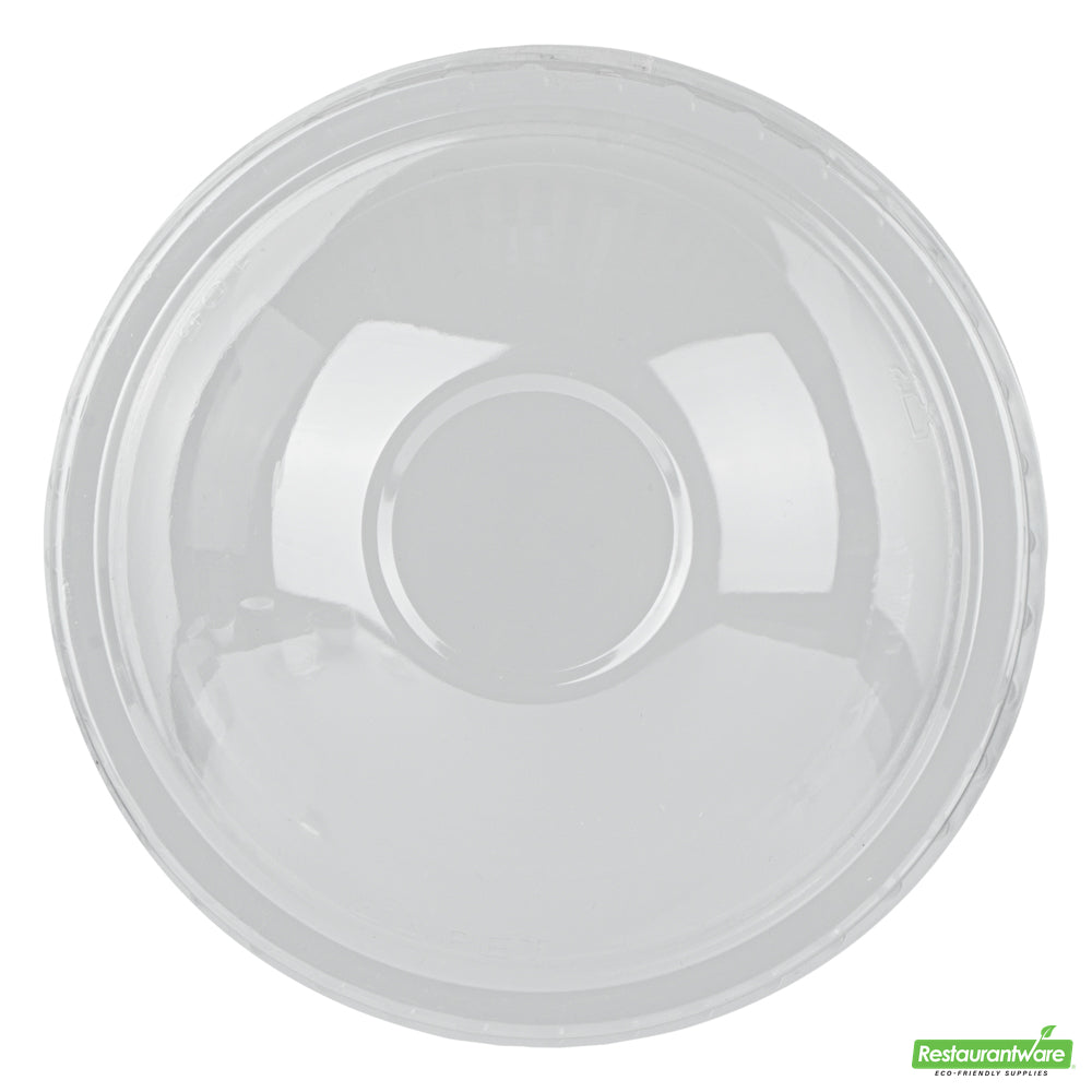 Wholesale Restaurantware Coppetta Round Clear Plastic To Go Cup Dome Lid - Fits 12 oz- Bulk