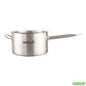 Wholesale Restaurantware Met Lux 7.5 Qt Stainless Steel Sauce Pan - Induction Ready, Dual Handle- Bulk