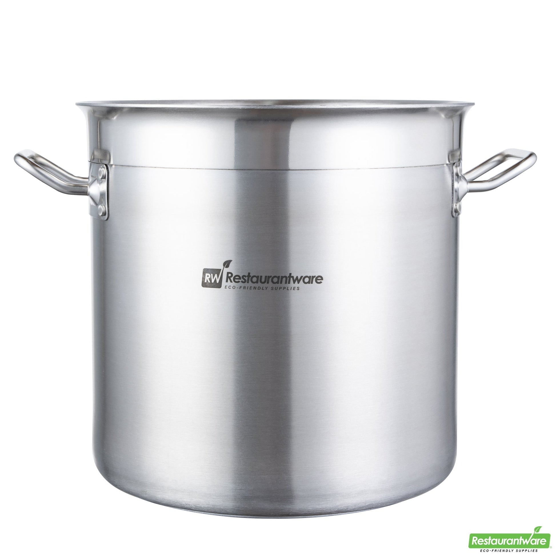 Wholesale Restaurantware 13.5 Qt Stainless Steel Stock Pot - Induction Ready - 14" X 10.8" X 10.3"- Bulk