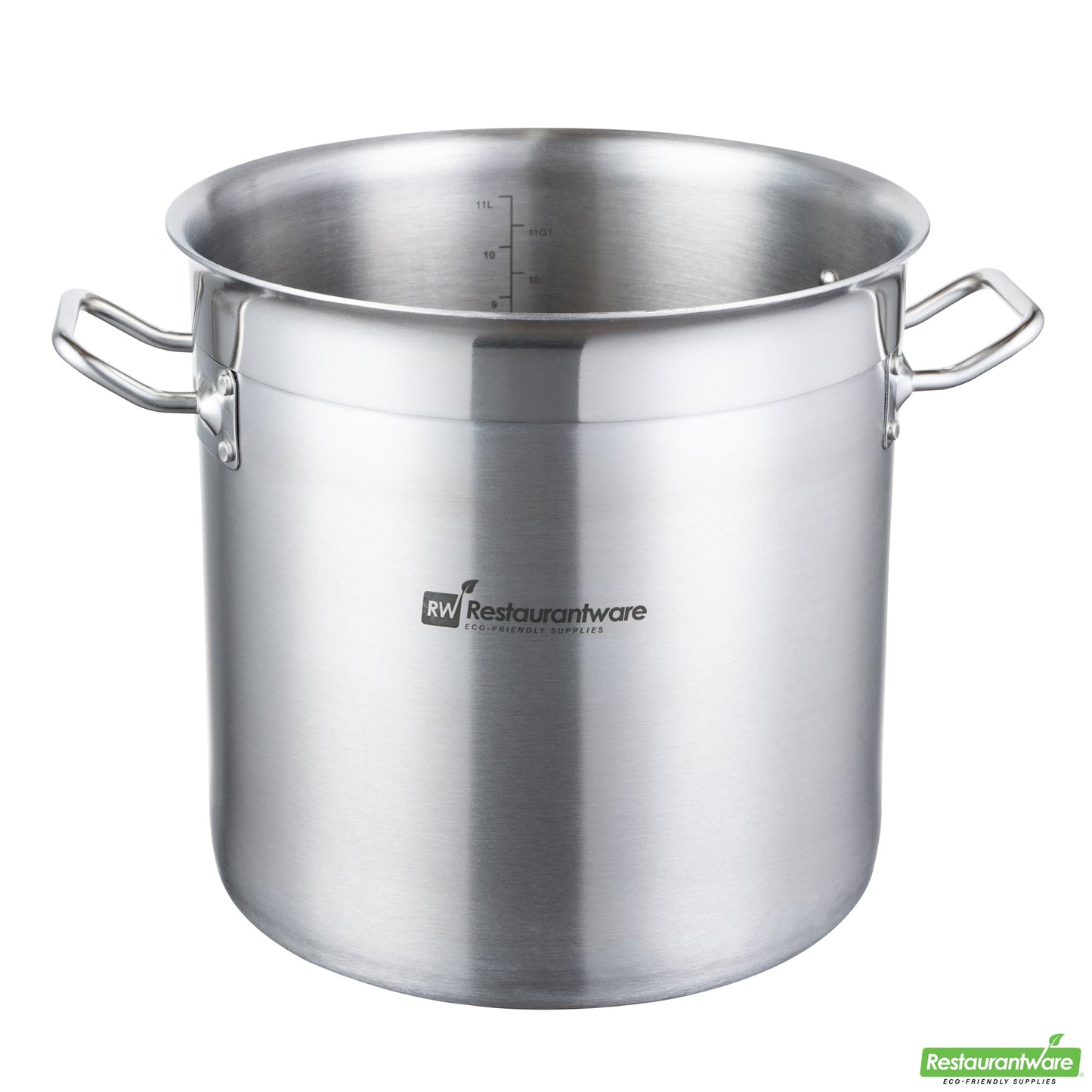Wholesale Restaurantware 13.5 Qt Stainless Steel Stock Pot - Induction Ready - 14" X 10.8" X 10.3"- Bulk