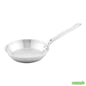 Wholesale Restaurantware Met Lux Round Stainless Steel 8" Fry Pan - Induction Ready- Bulk