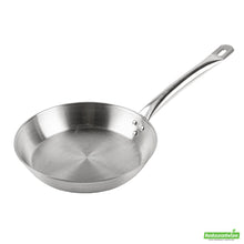 Wholesale Restaurantware Met Lux Round Stainless Steel 10 Fry Pan - Induction Ready- Bulk